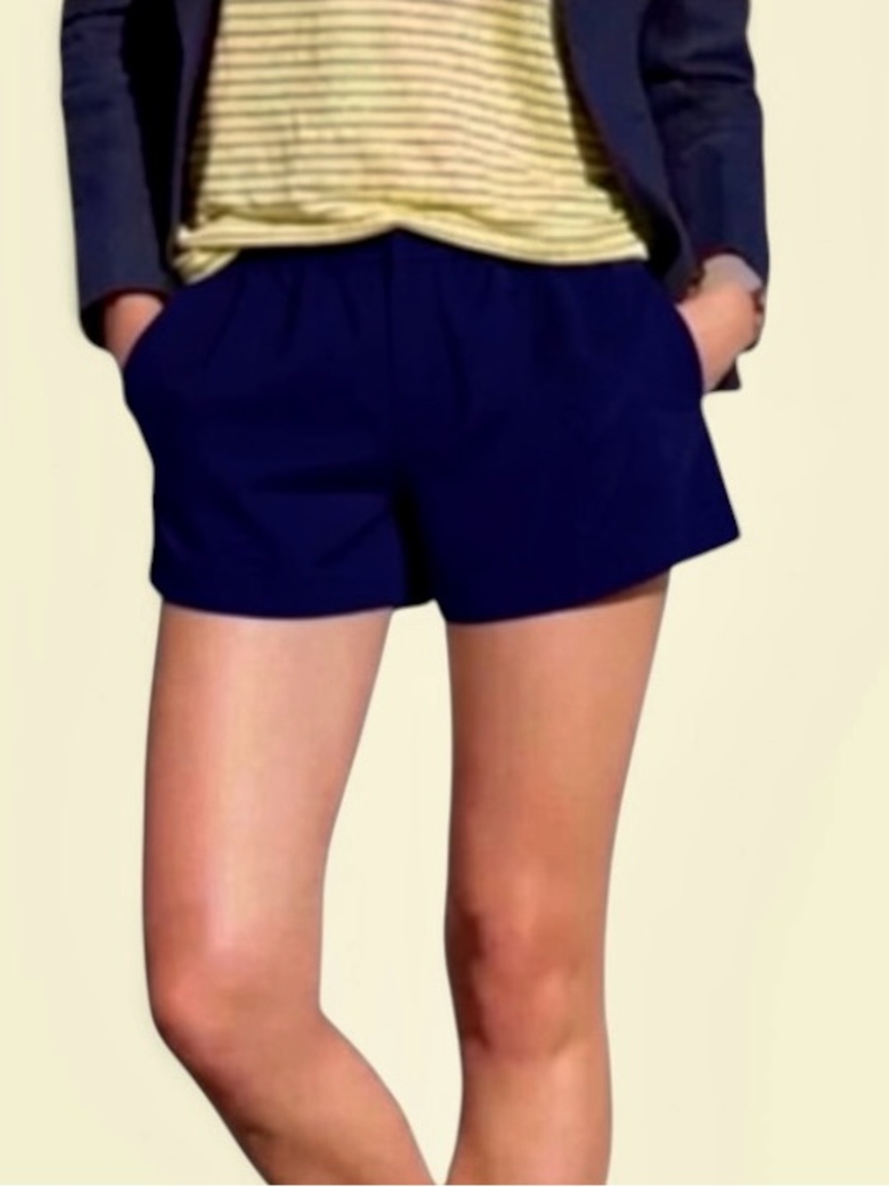 Joie | Joie Merci 100% Linen shorts in Indigo blue NWT size 4 retail $148